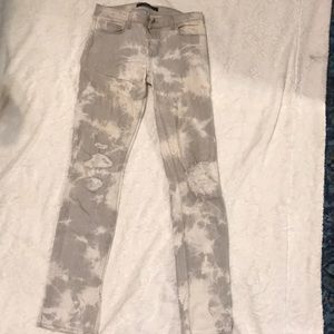 J Brand skinny jeans.